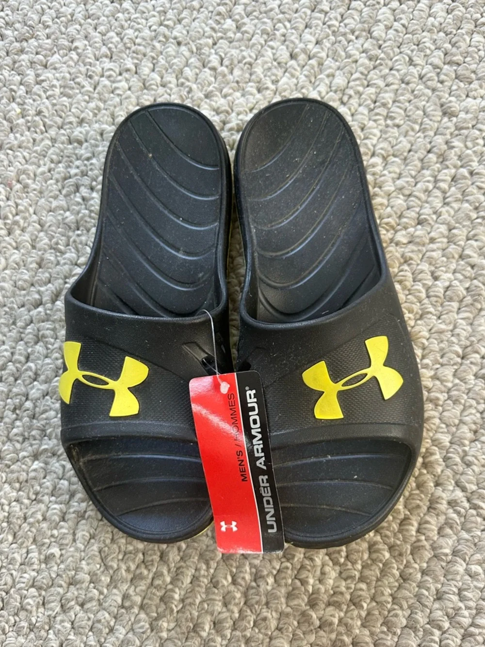 NWT Mens Under Armour Rookie Slides - Picture 1 of 12